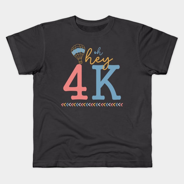 4k teacher shirt kindergarten teacher 4k teacher gift Kids T-Shirt by OutfittersAve